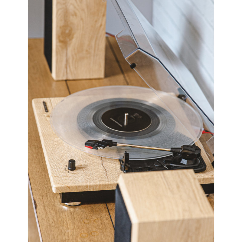 3 - Speed Turntable Decorative Record Player with Bluetooth