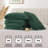 Fluffy Comforter Set 2 Pieces- All Seasons Heavy Faux Fur Comforter With One Pillowcase-116802358-116802363
