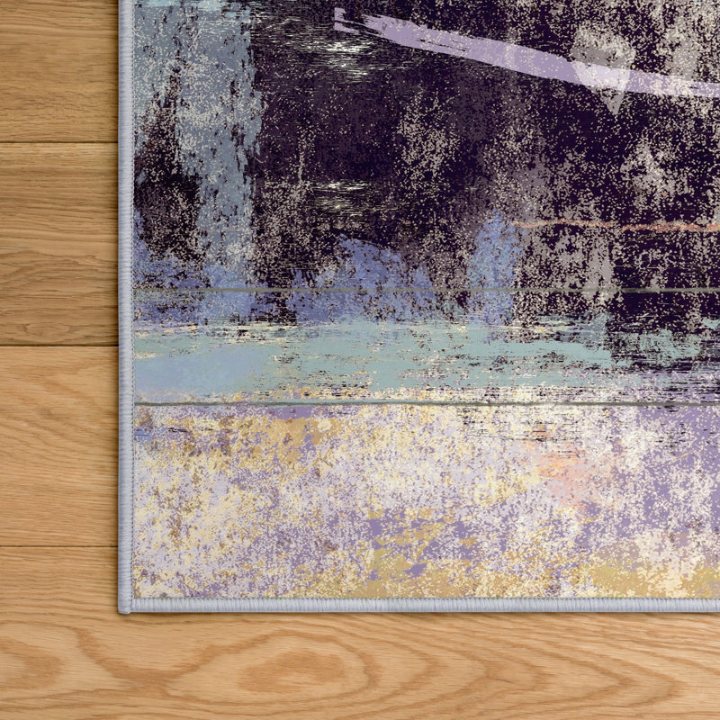 Dree Abstract Indoor Rug, Rectangle 5' x 7'6"