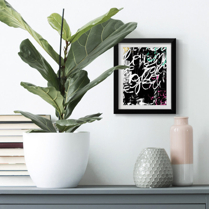 Graffiti Scribe II -Framed Print