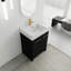 Meuble-lavabo autoportant avec lavabo en résine