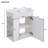 Modern Floating Bathroom Vanity With Ceramic Basin