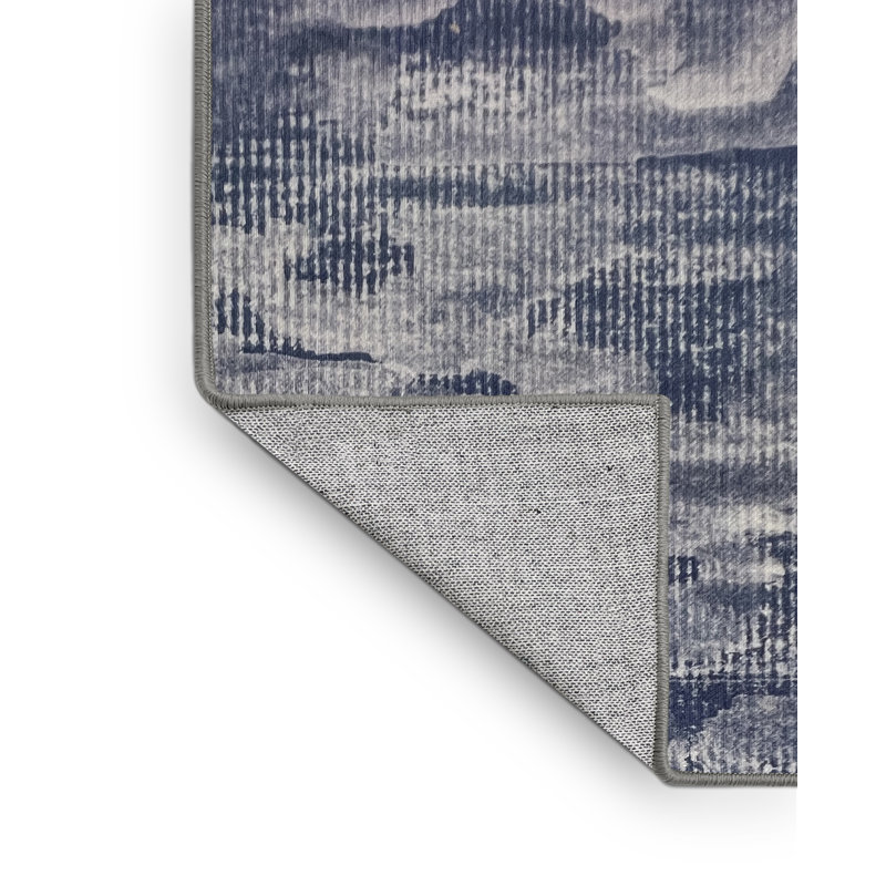 Chenille Abstract Indoor Rug, Runner 2'9" x 12'