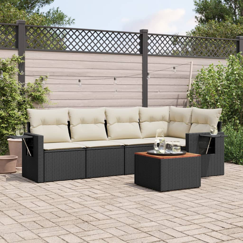 Gartensofa mit Kissen