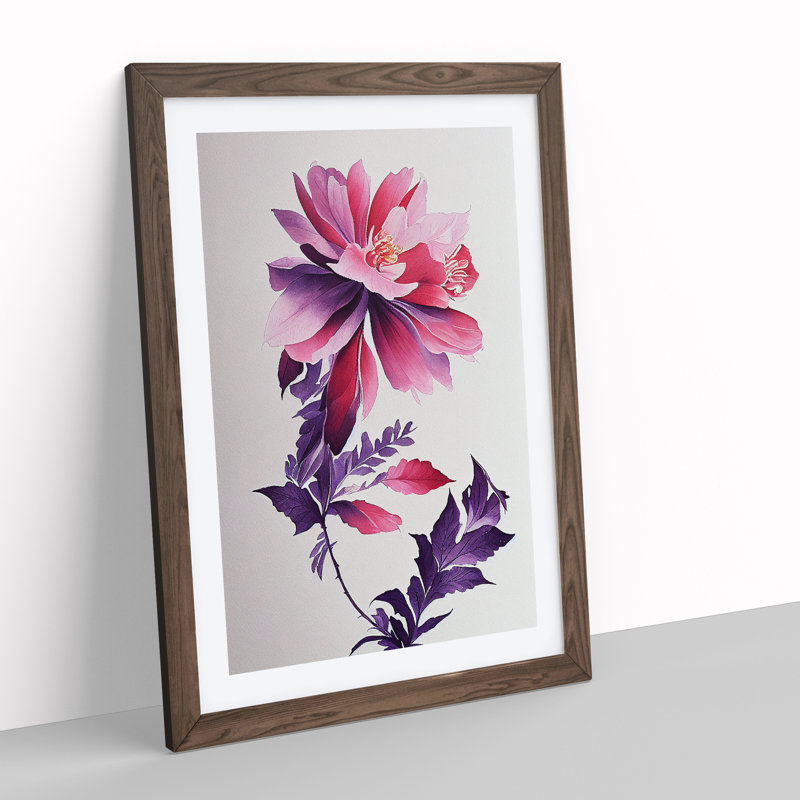 The Flower - Single Picture Frame Print