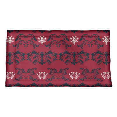 Football Baroque Pattern Pillow Sham