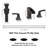 Widespread Waterfall 2-Handle Bathroom Sink Faucet with Drain Assembly-126537137
