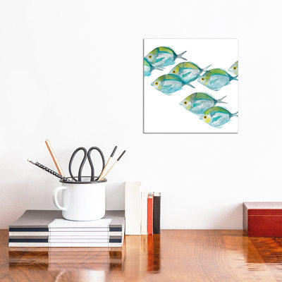 Fishes - Wrapped Canvas Painting