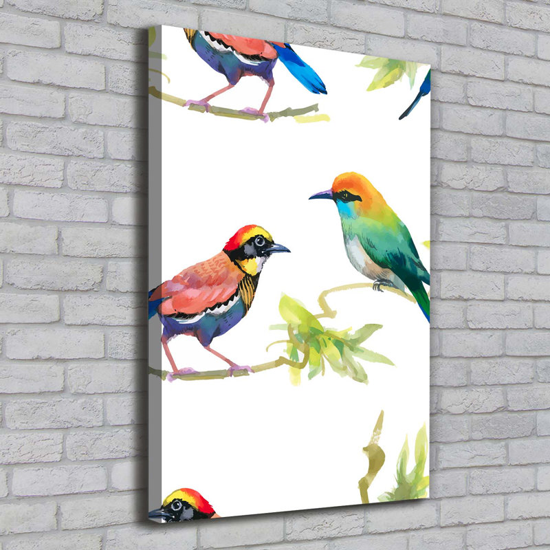 Birds - Wrapped Canvas Print