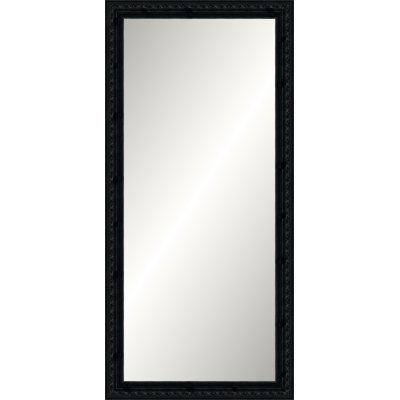 Glossy Black Gallery Mirror