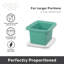 Ensemble de 2 plateaux de congélation 2 tasses Prep & Portion