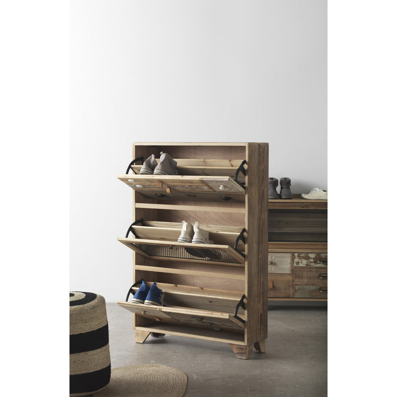 9 Pair Shoe Storage Cabinet