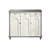 White&Gray Solid Wood Shoe Storage Bench