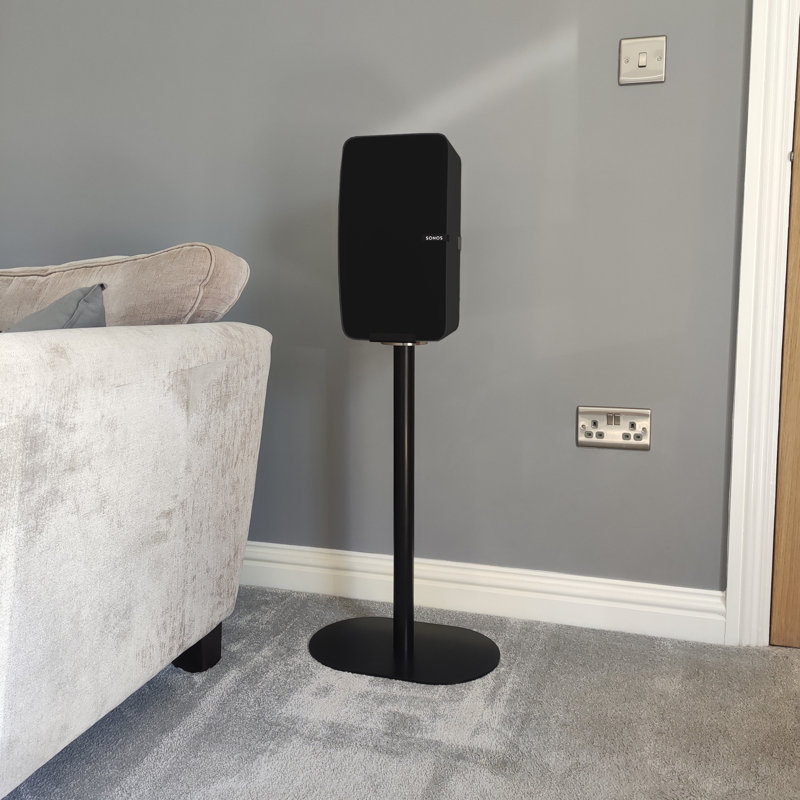 Sonos 84cm Fixed Height Speaker Stand, Black