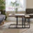 Anikah Solid Mango Wood Nest of Side Tables