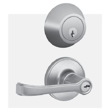 Exterior Lever Set, Keyed Alike