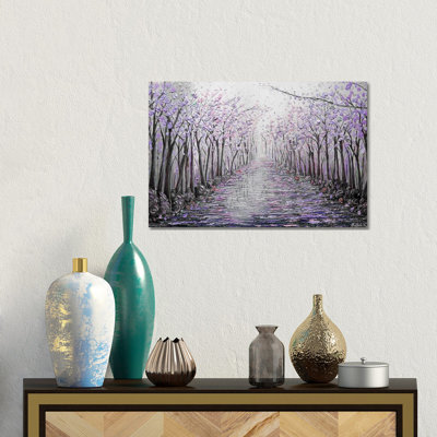 My Hope - Purple Lavender- Gallery-Wrapped Canvas Giclée