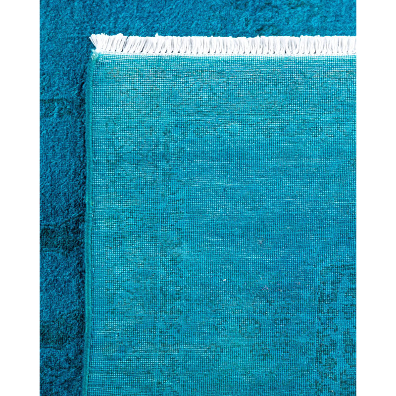 Overyed One-of-a-Kind Rectangle 3'2" X 5'1" Hand Knotted Area Rug