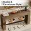 Console Farmhouse avec pieds à lattes verticales-329209936