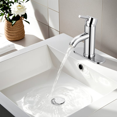 Robinet de salle de bain monocorps et monocommande