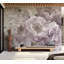 Adhésif mural floral pelez et collez - Pensée fleurie-1310867930