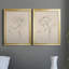 «Floral Contour Study I», reproduction encadrée de qualité supérieure - prête à être accrochée-1974831987-1974831985