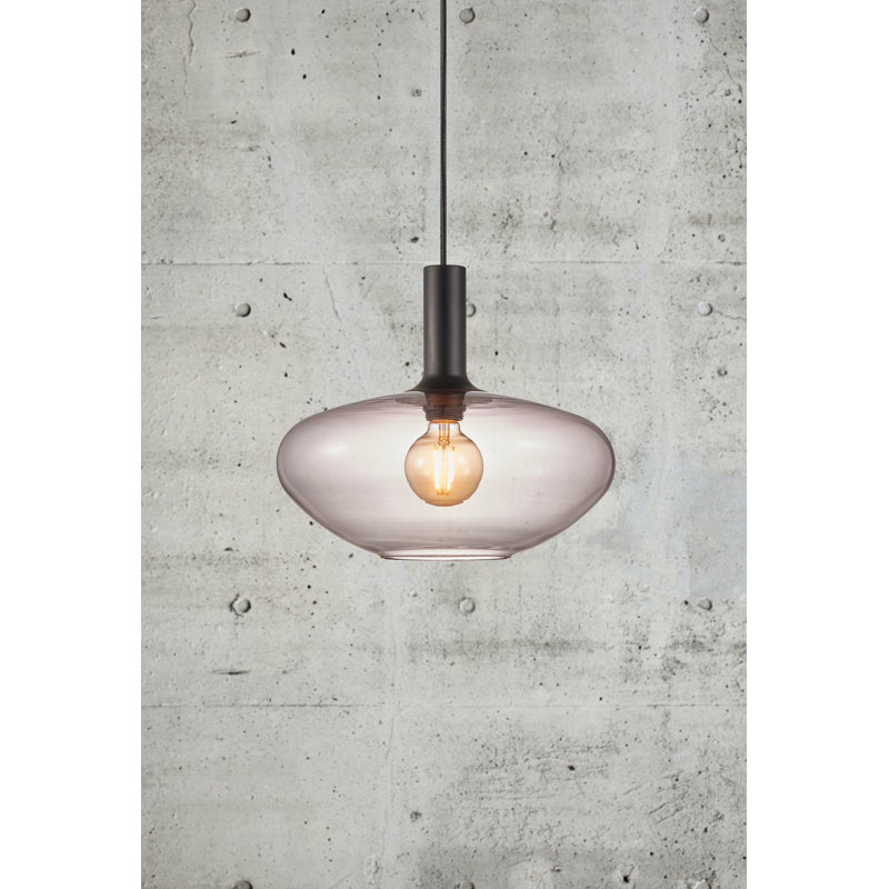 1 - Light Satin Black Single Pendant