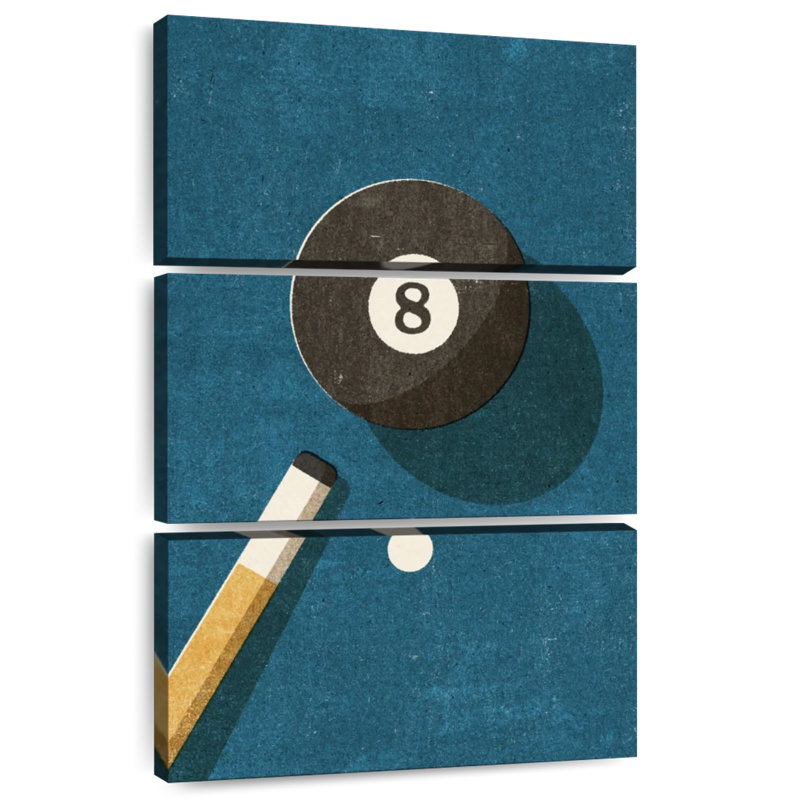 Balle de billard Senne 8, H 45 po x l 28 po