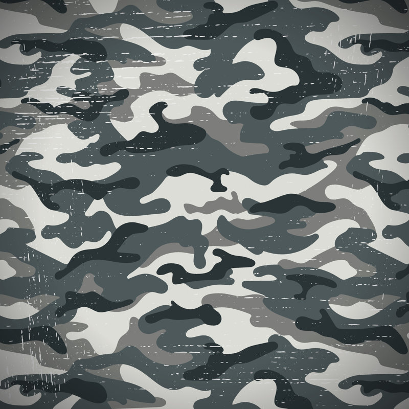 " Army Background " by Berezka_Klo, 12" H x 12" W x 1.25" D