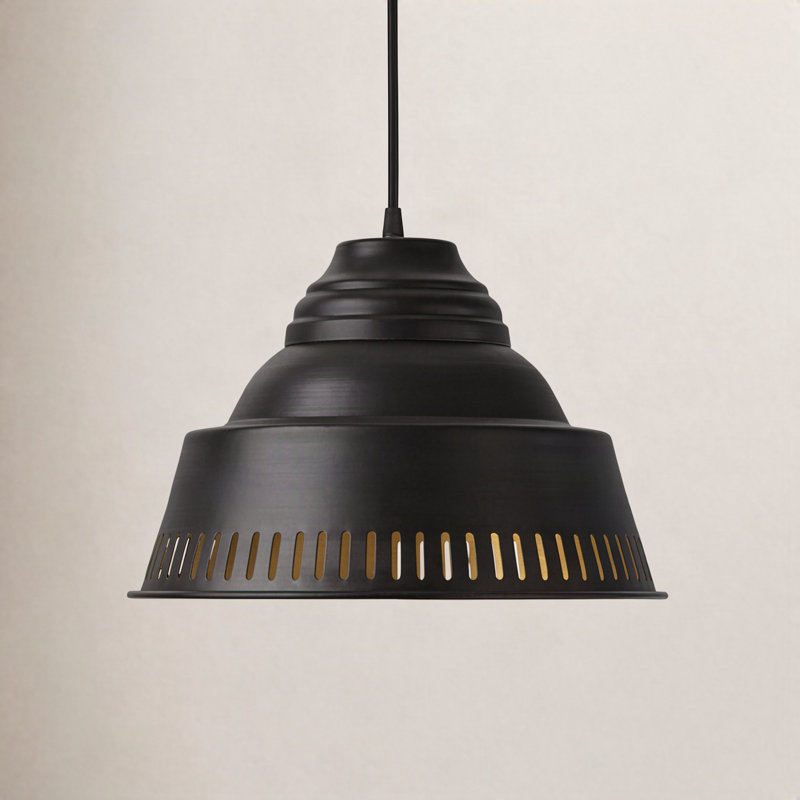 Desra 1 - Light Dome Pendant, Black