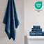 Ensemble de serviettes de bain anti-microbiennes 6 pièces 100% coton Adrien-1789954291