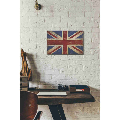 «Union Jack» par Ryan Fowler, impression sur toile tendue