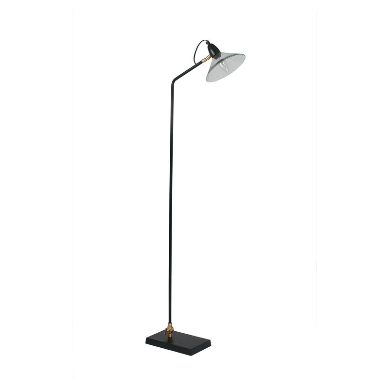 Himanshee 136cm Black Task Floor Lamp
