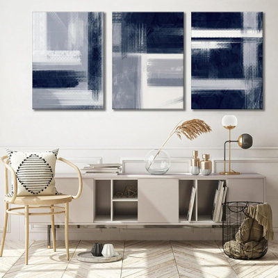 3 Piece Wrapped Canvas Wall Art