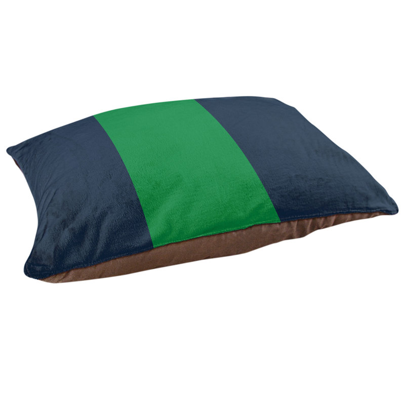 Coussin Golden State, Moyen (l 28 po x P 18 po x H 6 po), Bleu / vert / bleu