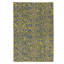 Flatweave Wool Ikat Area Rug in Green And Multi