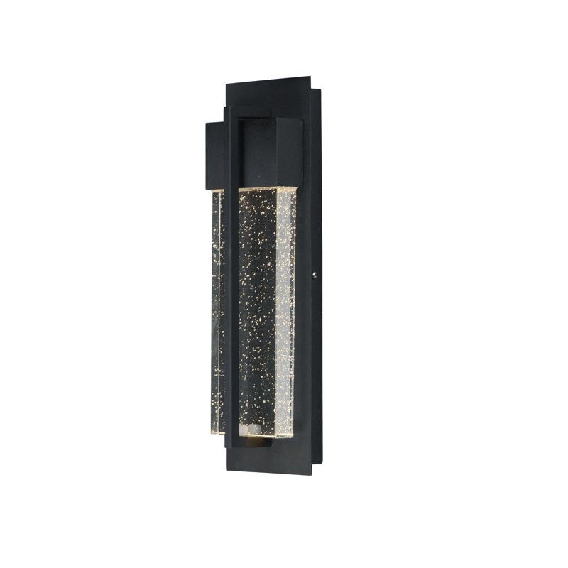 Luminaire à cloison d'extérieur à DEL Ayoka, H 13,75 po x l 4,75 po x P 2,75 po
