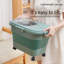 Contenant alimentaire pliable pour chat 33LB avec couvercles-123035855
