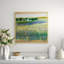 Summer Fields 1' Framed Print on Canvas