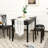 Solid Wood Counter Stool-349881914