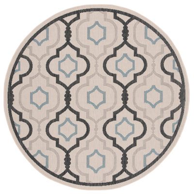 Tapis d'intérieur / extérieur à motif géométrique Herefordshire Performance