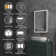 Cudahy 20'' W 30'' H Frameless LED Medicine Cabinet with Mirror and 3 Adjustable Shelves