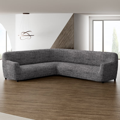 Housse extensible pour canapé d'angle - Durable et élégant - Collection Printed