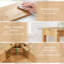 Table console en bois avec plateau épais-176211202