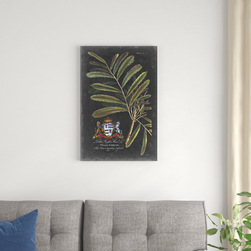 Dramatique royal botanique III, H 30 po x l 20 po x P 1,25 po