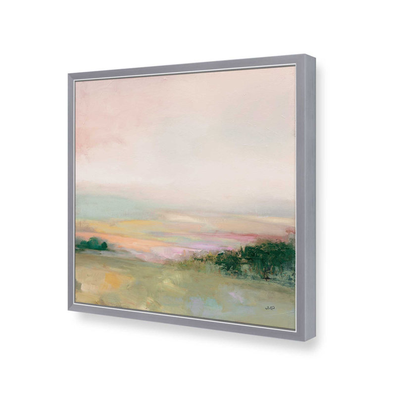 Vallée sombre et brillante, H 12 po x l 12 po, Argent, Impression encadrée avec passe-partout