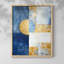 Série ABSTRACT Dxxv - reproduction encadrée de qualité supérieure - prête à être accrochée - aucun clou requis-349729131-349729124