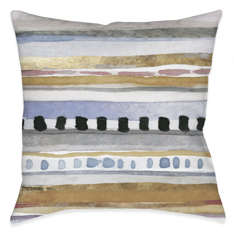 Coussin décoratif aquarelle Boho
