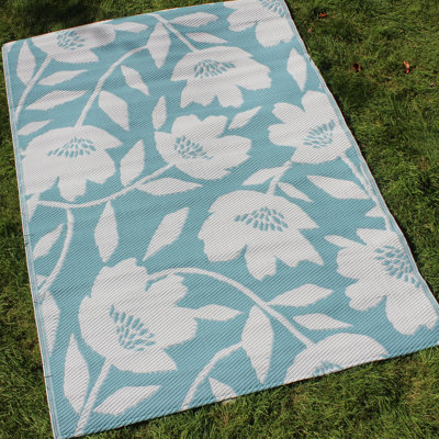 Luna Outdoor Floral 120cm X 170cm Indoor / Outdoor Area Rug