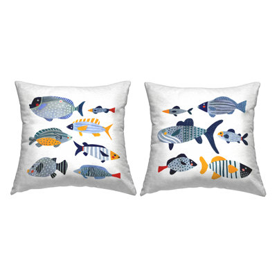 Abstract Outdoor Throw Pillow